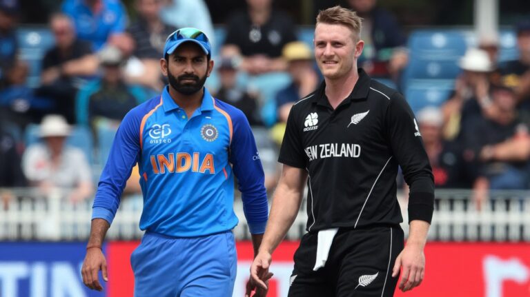 new zealand national cricket team vs india national cricket team match scorecard