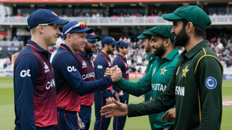 Canada National Cricket Team vs Pakistan National Cricket Team Timeline