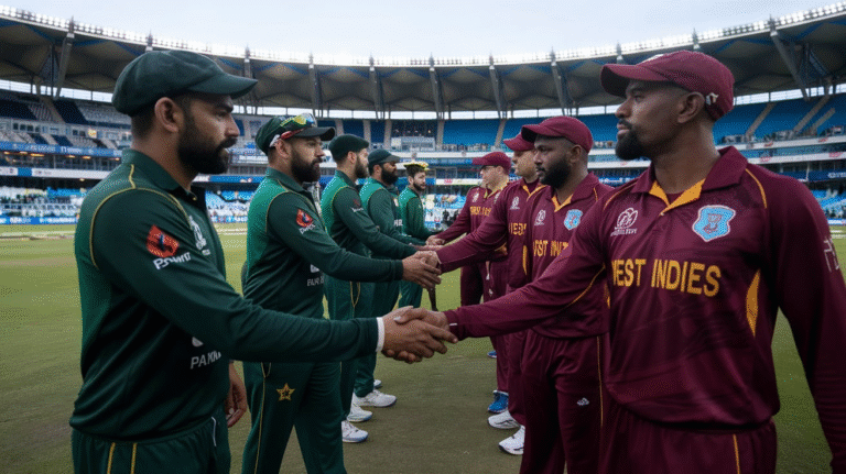 Pakistan National Cricket Team vs West Indies Cricket Team