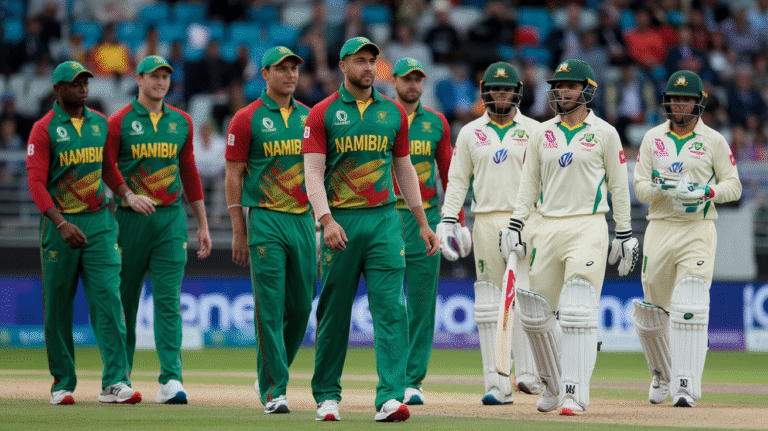 Namibia National Cricket Team vs Australia Cricket Team Match Scorecard