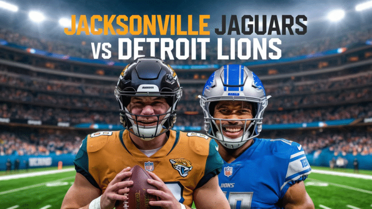 Jacksonville Jaguars vs Detroit Lions Match Player Stats