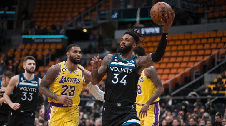 Lakers vs Timberwolves Match Player Stats