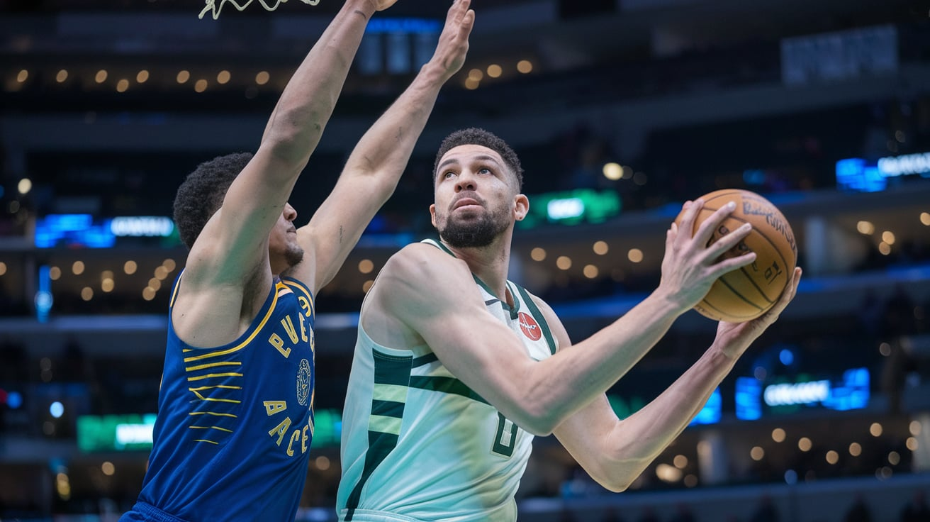 Milwaukee Bucks vs Pacers Match Player Stats