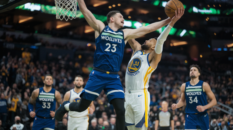 Timberwolves vs Golden State Warriors Match Player Stats