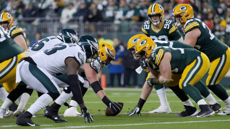 Green Bay Packers vs Philadelphia Eagles Match Player Stats
