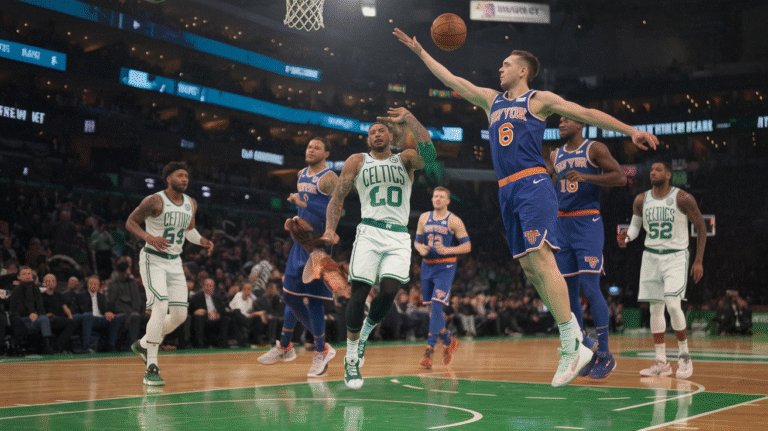 Boston Celtics vs Knicks Match Player Stats