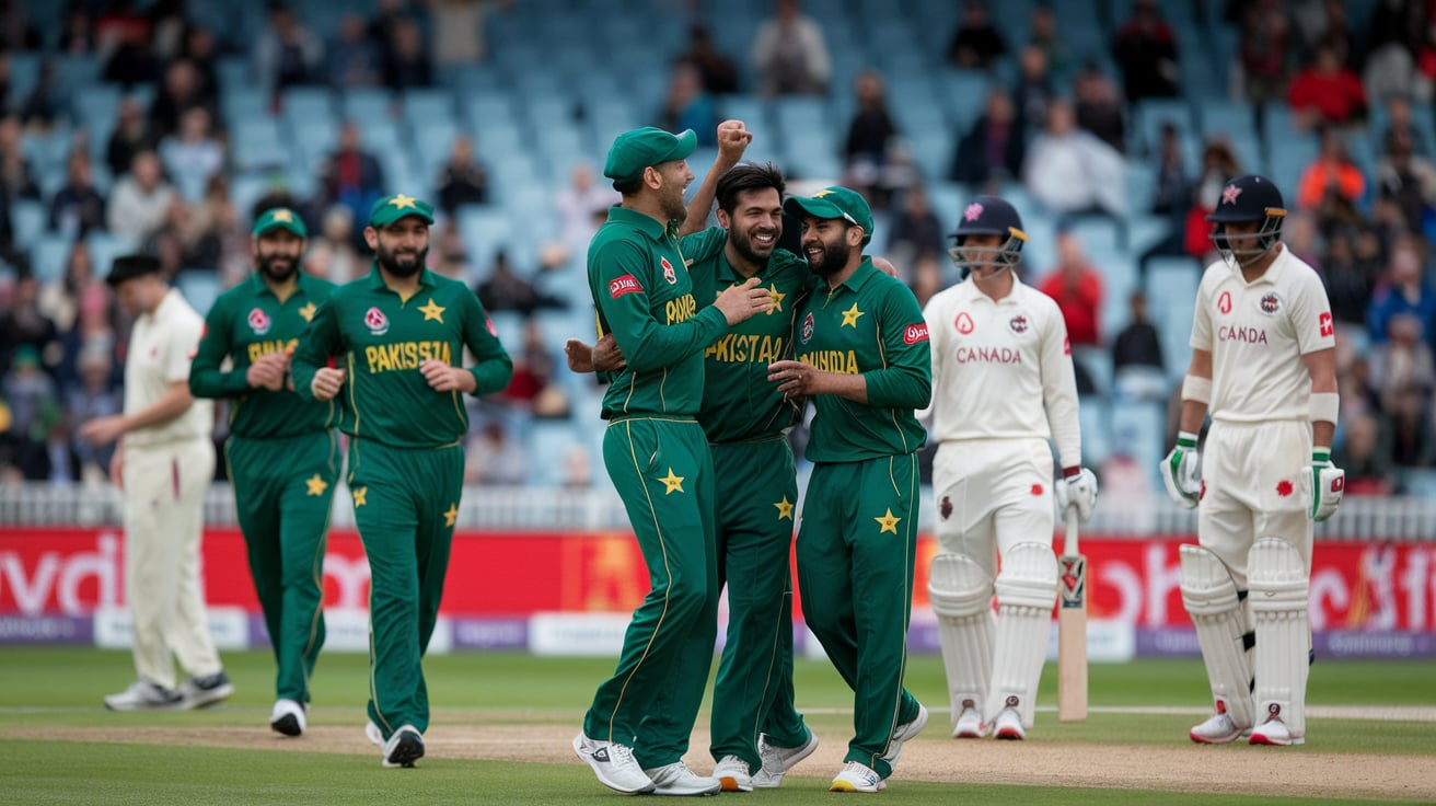 Pakistan National Cricket Team vs Canada National Cricket Team Stats