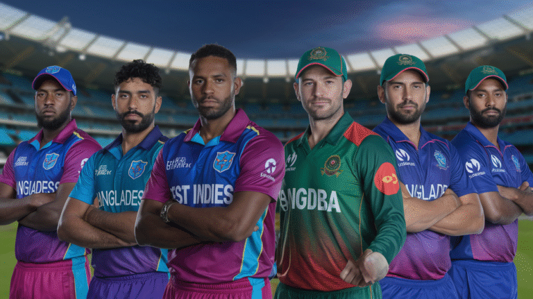 West Indies Cricket Team vs Bangladesh National Cricket Team Players