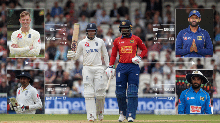 England Cricket Team vs Sri Lanka National Cricket Team Stats