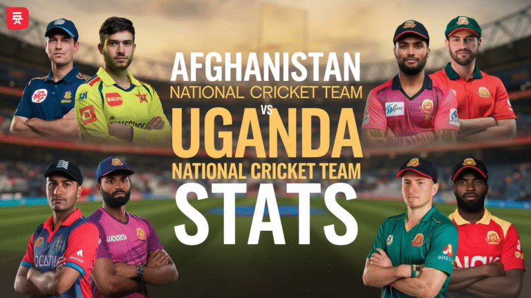 Afghanistan National Cricket Team vs Uganda National Cricket Team Stats
