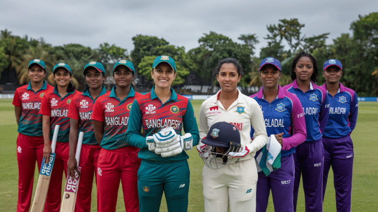 Bangladesh Women's National Cricket Team vs West Indies Women Timeline