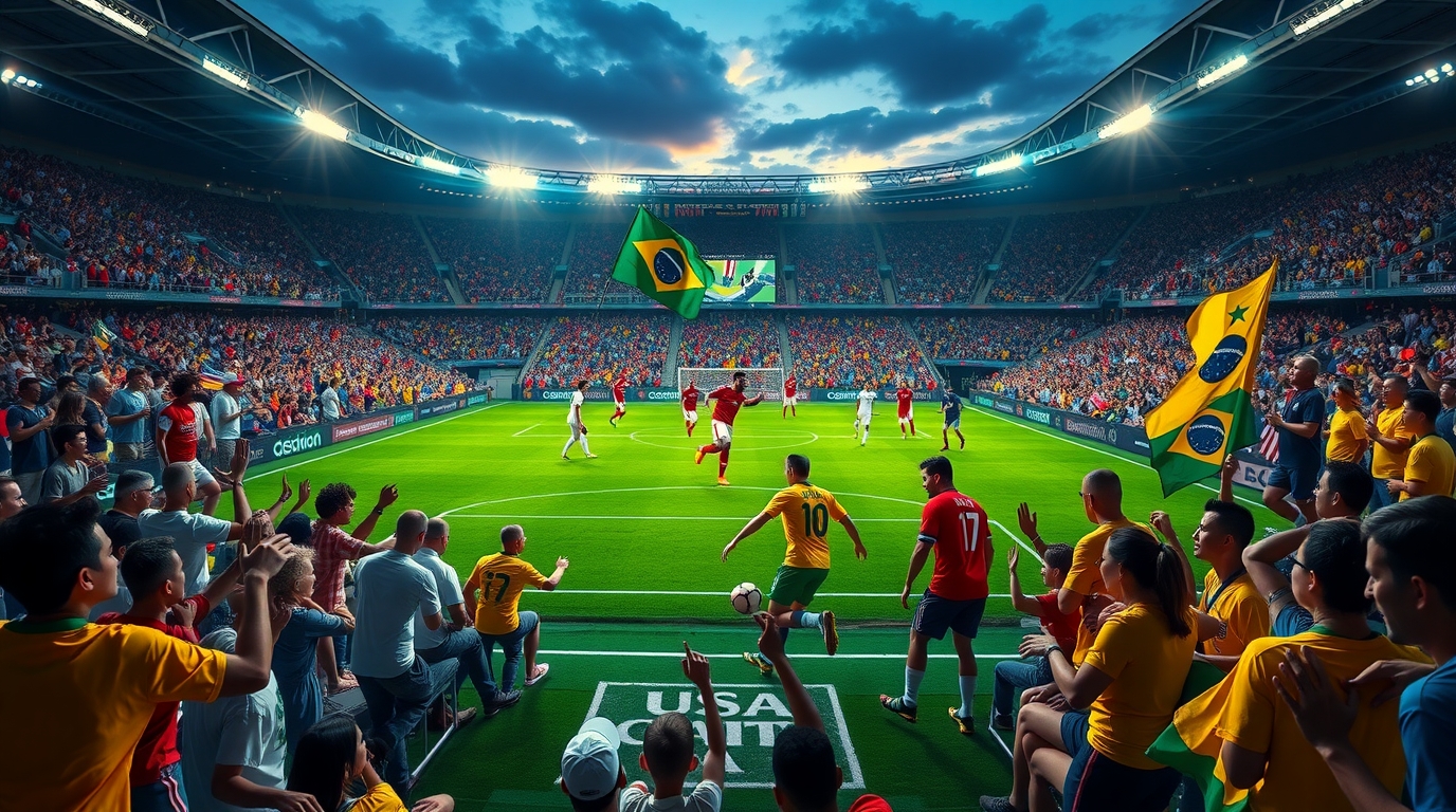 USA vs Brazil